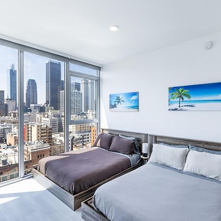 Top Floor High Rise 3 Bed Dtla Skyscraper Penthouse Los Angeles Exterior photo