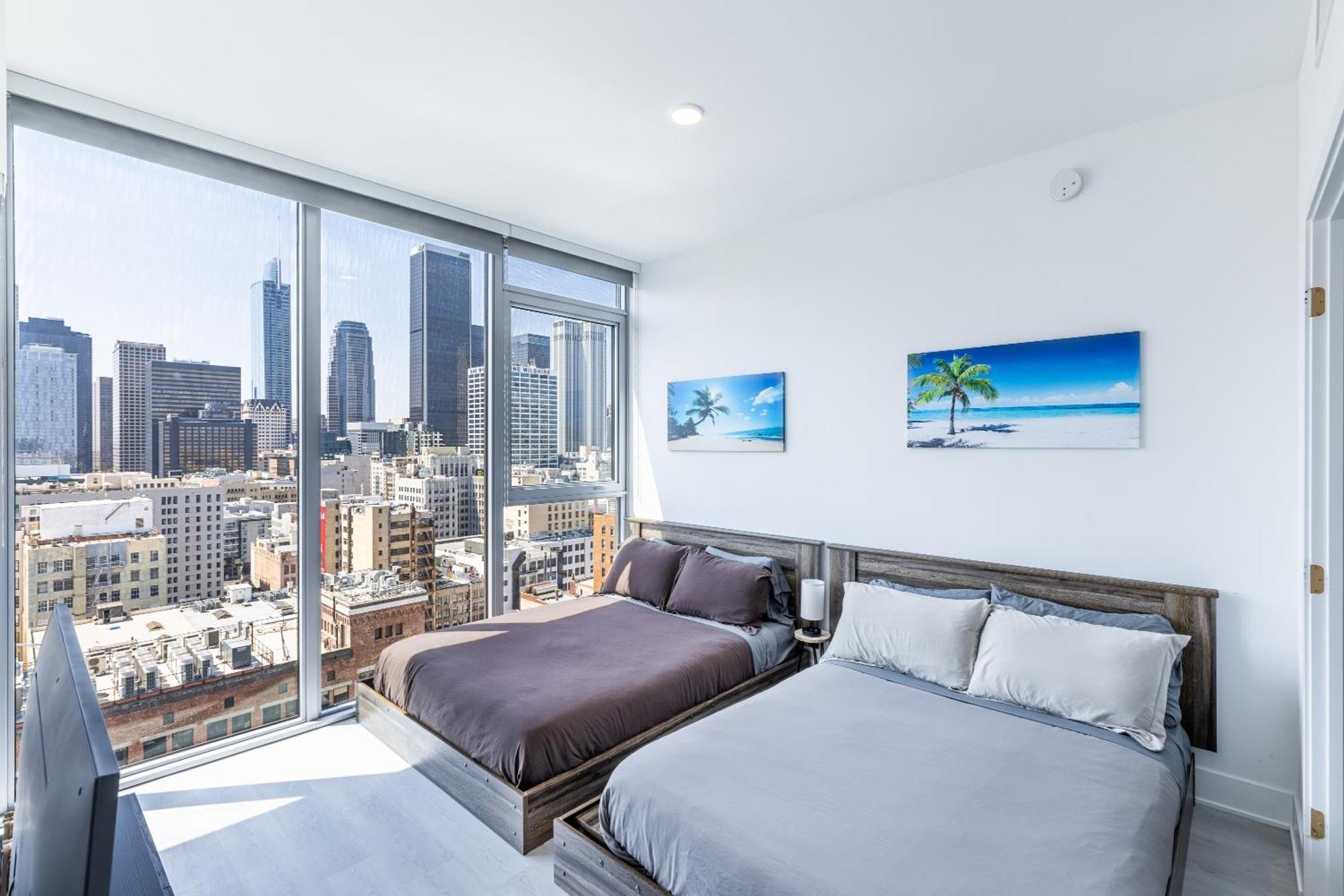 Top Floor High Rise 3 Bed Dtla Skyscraper Penthouse Los Angeles Exterior photo