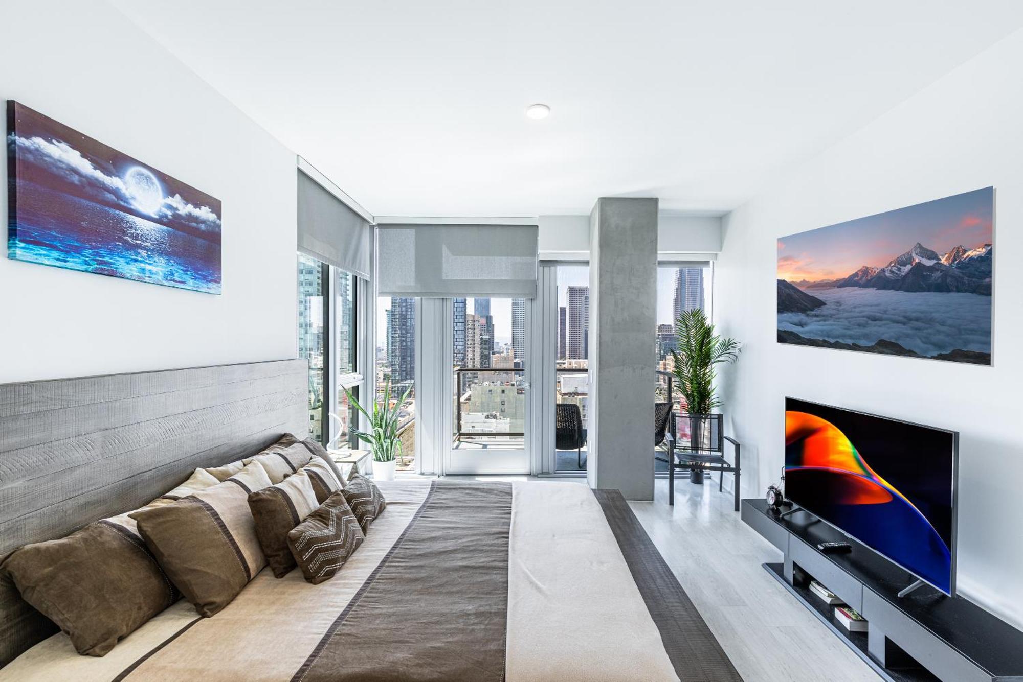 Top Floor High Rise 3 Bed Dtla Skyscraper Penthouse Los Angeles Exterior photo